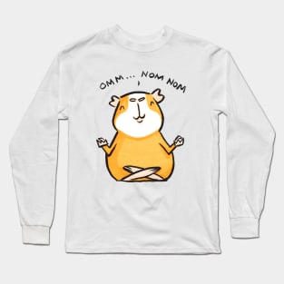 This Lil Piggy Om Nom Nom Long Sleeve T-Shirt